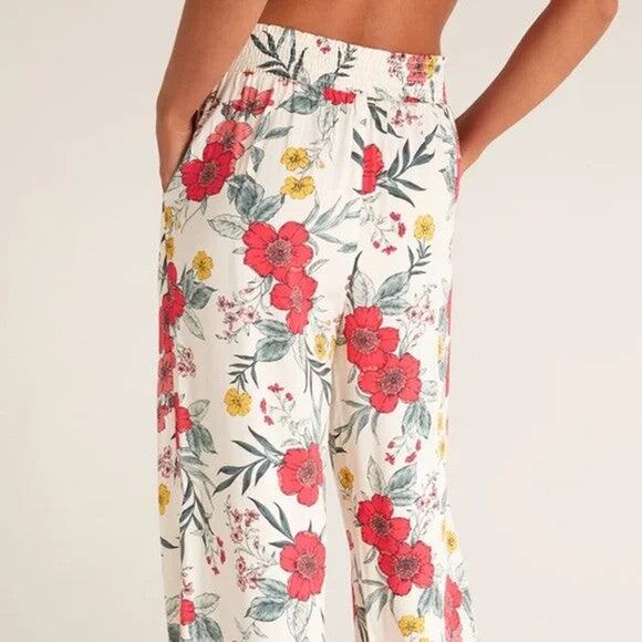 Z Supply Seaside Floral Pant - M - Picture 3 of 5